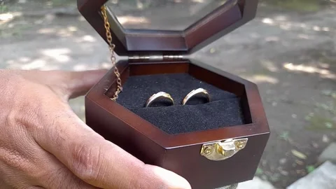 Wedding ring Stock Footage 273205124