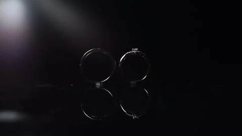 Wedding Ring &amp; Light Stock Footage 232126299