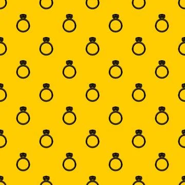 Wedding ring pattern Stock Illustration