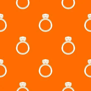 Wedding ring pattern seamless Stock Illustration