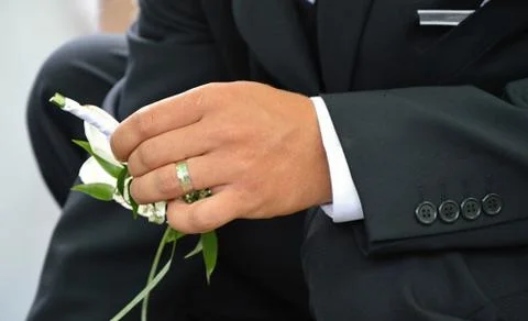 Wedding ring Stock Photos