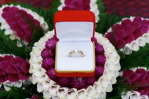 Wedding ring Stock Photos