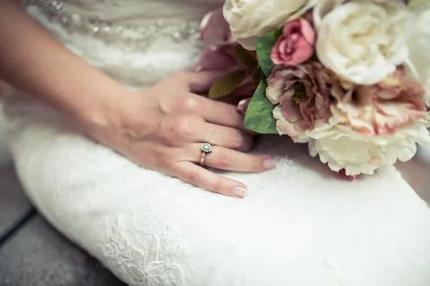Wedding ring Stock Photos