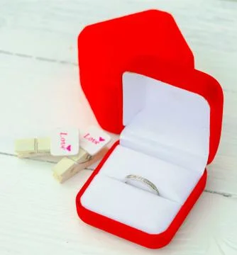 Wedding ring Stock Photos