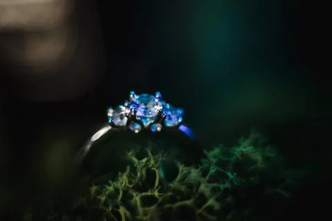 Wedding ring Foto stock