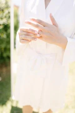 Wedding ring. Stock Photos