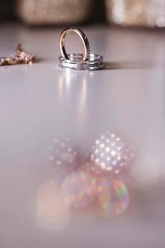 Wedding ring Foto stock