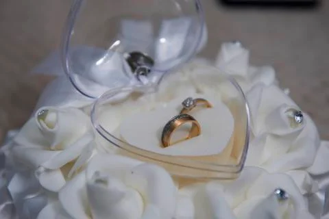 Wedding ring Foto stock