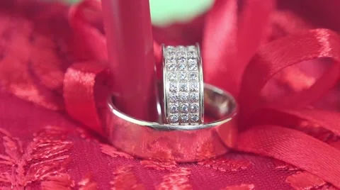 Wedding rings 1 Stock-Footage 51111414