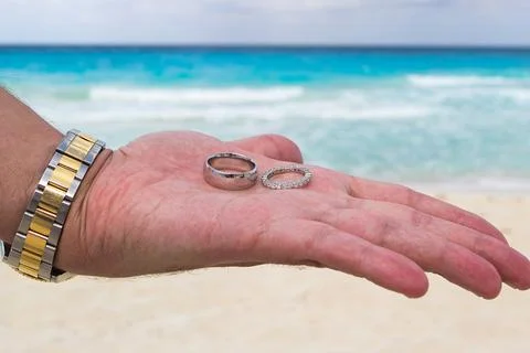 Wedding rings 4 Foto stock