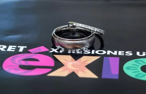 Wedding rings 5 Stock Photos