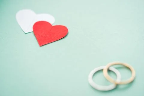 Wedding Rings Background Stock Photos