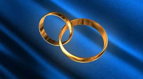 Wedding rings Stock Footage 8646236