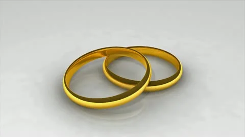 Wedding Rings Stock Footage 10908451
