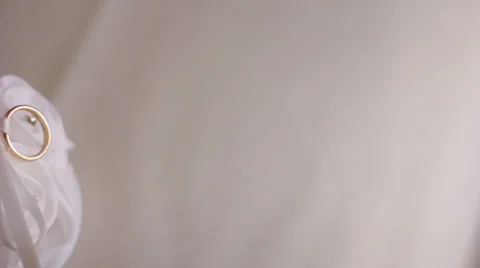 Wedding rings  Video stock 32106963