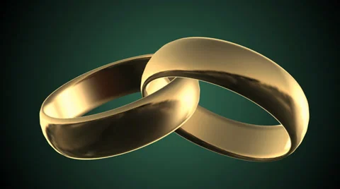 Wedding rings Stock Footage 34202420