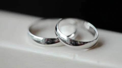 Wedding Rings Stock Footage 50634053