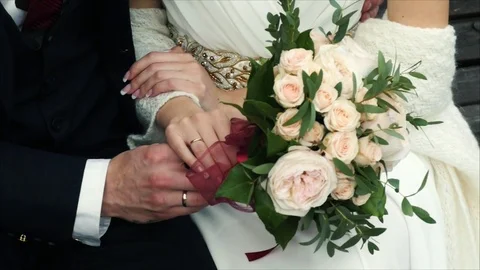 Wedding rings Stock Footage 73725057