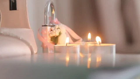 Wedding rings Stock Footage 94588290