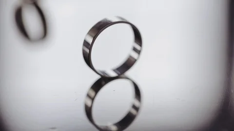 Wedding rings Stock Footage 102867198