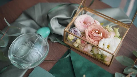 Wedding rings Video stock 230969290