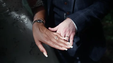 Wedding Rings Stock Footage 308496404
