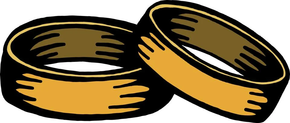 Wedding Rings Stock-Illustration