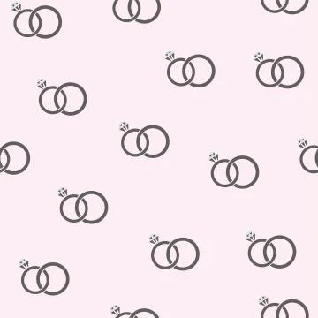 Wedding Rings Stock Illustration