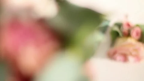 Wedding rings lie on the envelope. Stock Footage 81811543