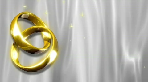  Wedding Rings Looping Background Stock-Footage 117629