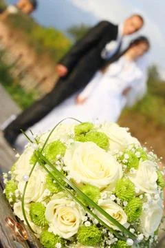 Wedding rings Stock Photos
