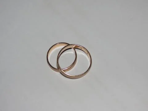 Wedding rings Stock Photos