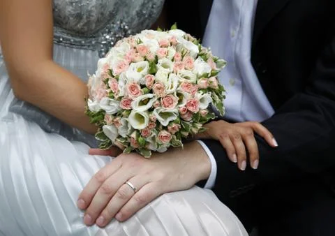 Wedding rings Stock Photos