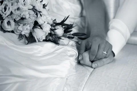Wedding rings Stock Photos