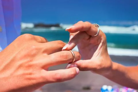 Wedding rings Stock Photos