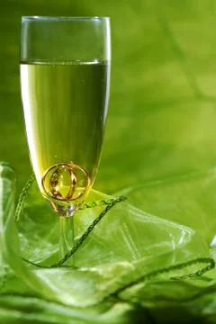 Wedding rings 写真素材