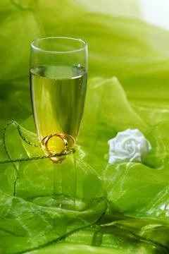 Wedding rings 写真素材