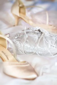 Wedding rings Stock Photos