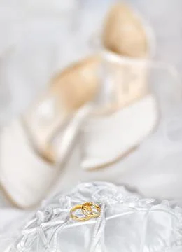Wedding rings Stock Photos