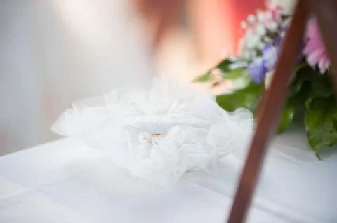 Wedding rings Stock Photos