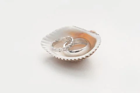 Wedding rings Stock Photos
