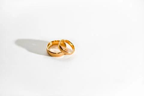Wedding rings Stock Photos