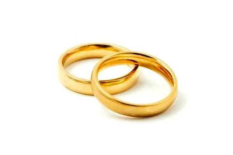 Wedding rings Stock Photos