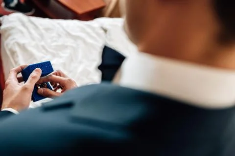 Wedding rings Stock Photos
