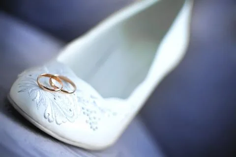 Wedding rings Stock Photos