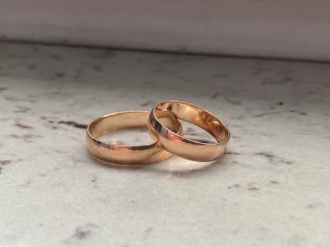 Wedding rings 写真素材