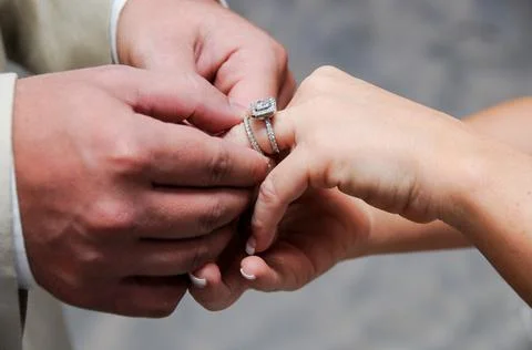 Wedding Rings Stock Photos