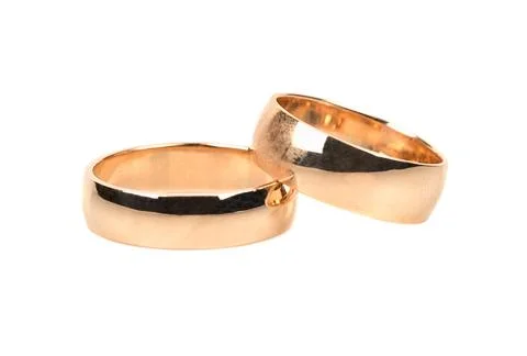 Wedding rings Stock Photos