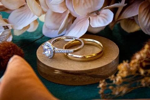 Wedding Rings Stock Photos