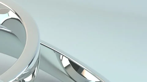 Wedding Rings Symbolizing a Long Relationship. Stock Footage 58861707